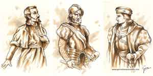 Grandes personajes del siglo de oro español (3)